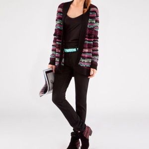 Oversized Knit Cardigan Sweater